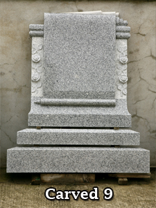 Carved Headstones by Nolan Stoneworks
